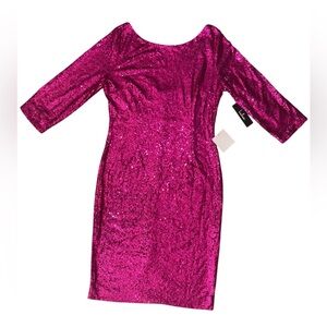 Lulus Sequin Bodycon Dress NWT Women’s xlarge